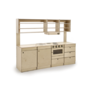 Komplett oppsett Solid Innredning Mini barnestol Offinn.no